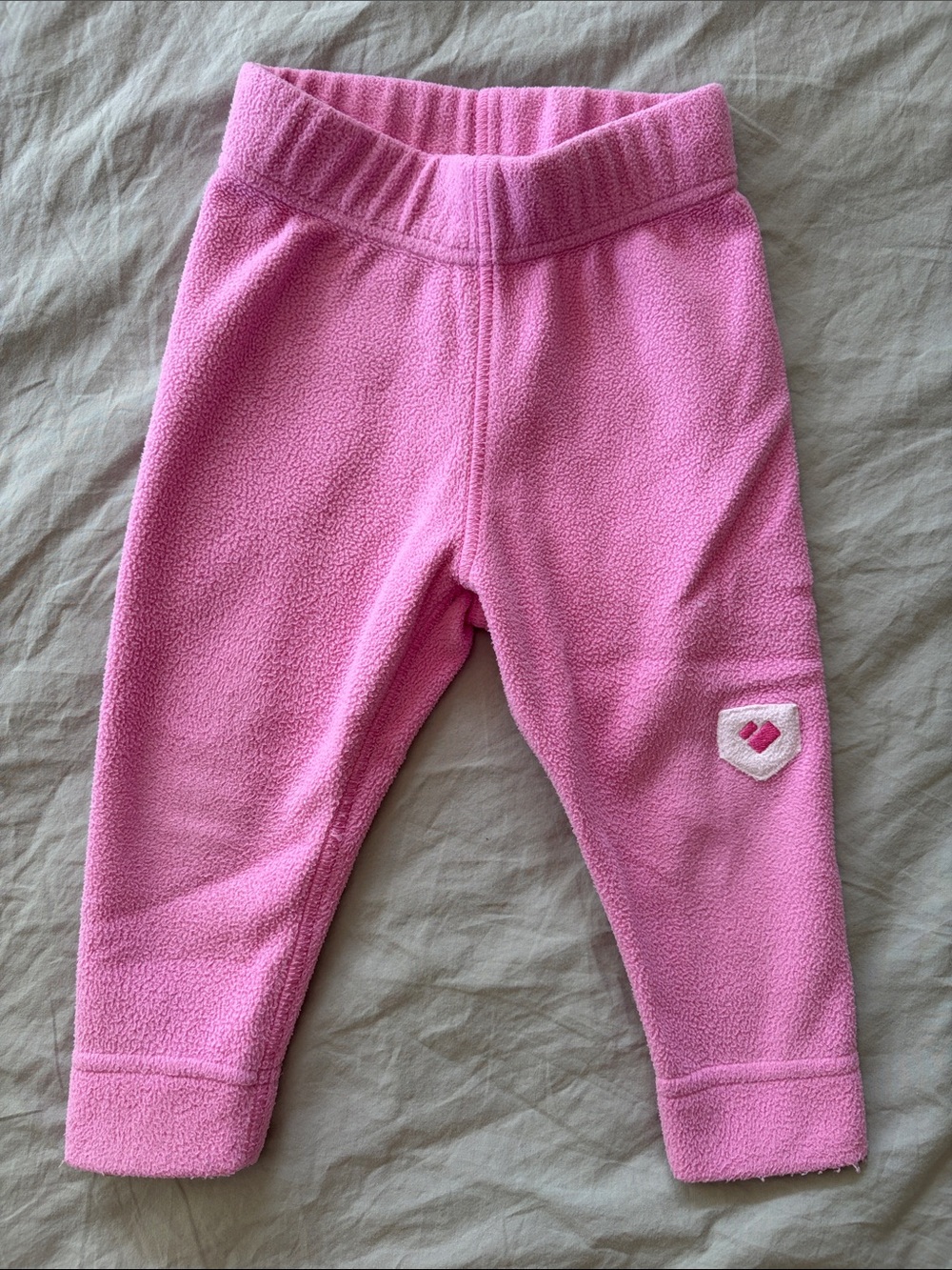 Pink Fleece Kids' Bottoms - Soft Cozy Pants